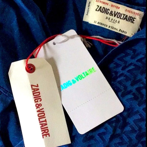 ZADIG & VOLTAIRE Racky Dress in Ocean Blue - Picture 12 of 14